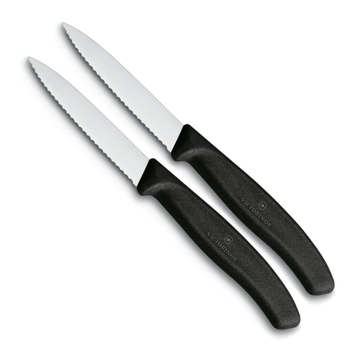 Victorinox paring knife serrated 2 pcs black