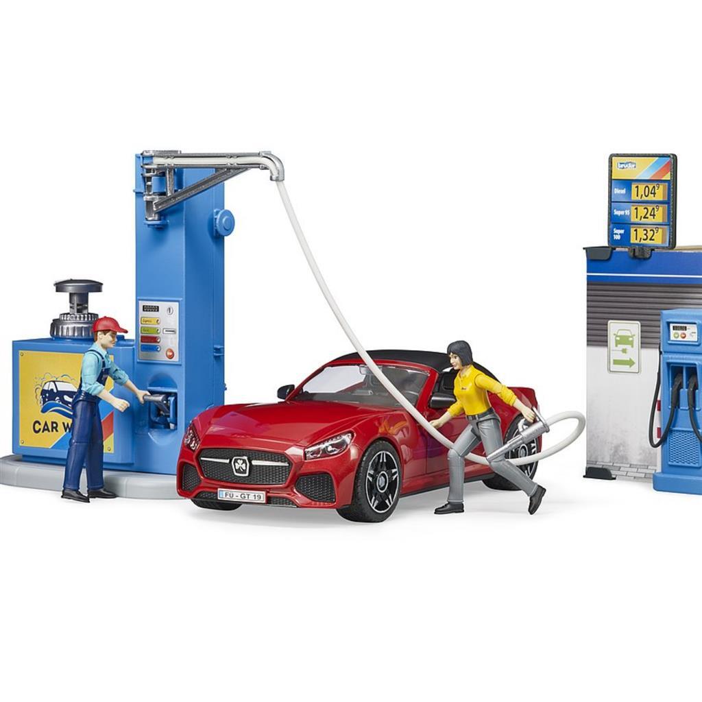 Bruder Bruder Bworld Tankstation en Carwash