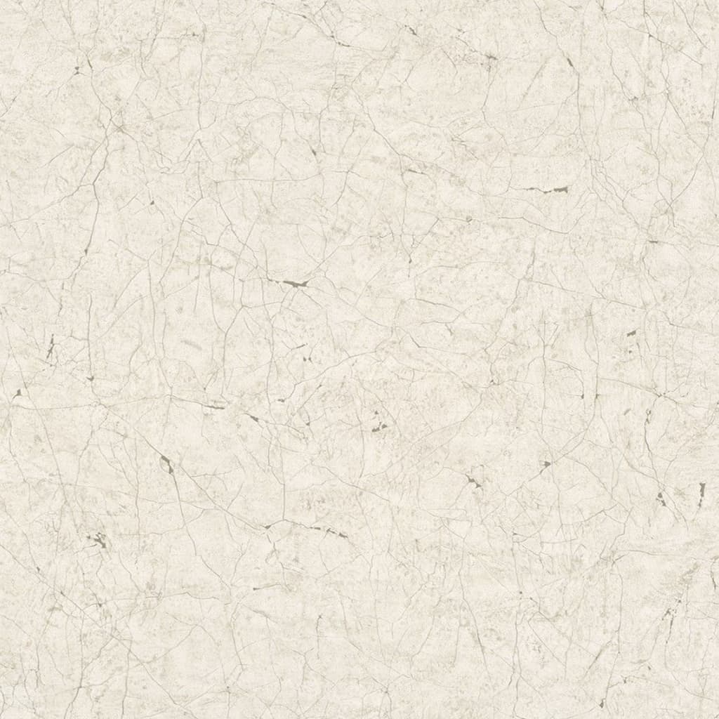 Noordwand Noordwand Wallpaper Vintage Deluxe Stucco Crackle Gray and White