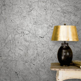 Noordwand Noordwand tapet Vintage Deluxe Stucco Crackle Metallic Grey