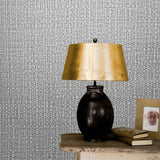 NOORDWAND NOORDWAND Fond d'écran vintage de luxe de luxe tissu gris