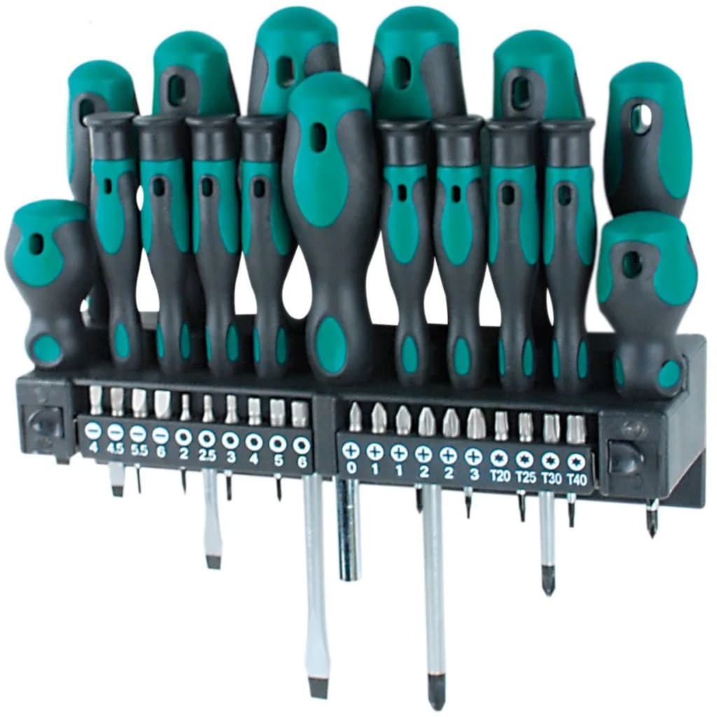 Brüder Mannesmann Brüder Mannesmann Screwdriver Bit Set 37-Piece 11415