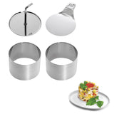 Westmark Food Formers 7,5 cm in acciaio inossidabile a 4 pezzi