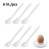 Westmark Eier Spoons 14,5 cm 6 stykker hvid