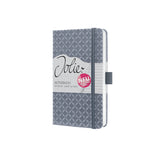 SIGEL SIGEL SI-JN126 Notebook Jolie Flair A6 w twardej oprawie lodowiec Grey 174 Page 80G