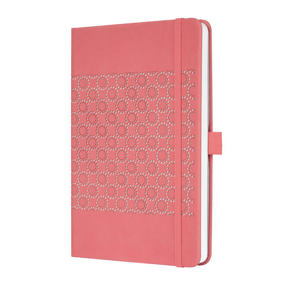 Sigel Sigel Si-JN203 Notebook Jolie Impress A5 Hardcover Lined 'Salmon Pink'