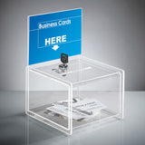 Sigel Sigel SI-VA151 AktieBak Transparent incl lock 15x22x15mm cm + insert for A6