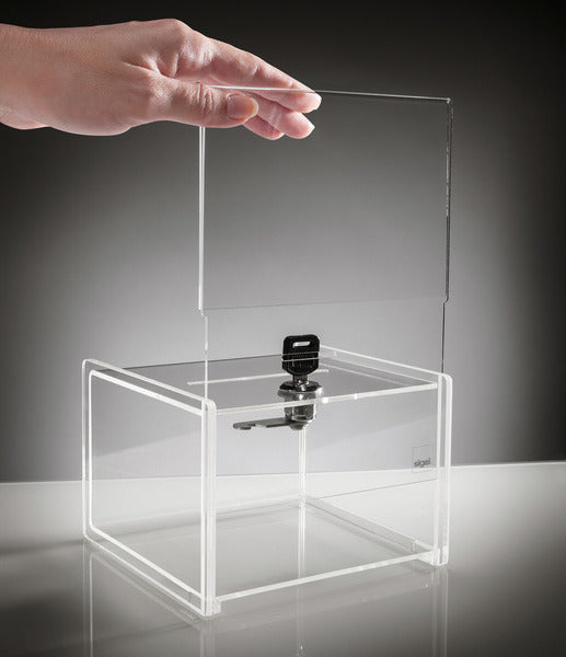 Sigel Sigel SI-VA151 AktieBak Transparent incl lock 15x22x15mm cm + insert for A6