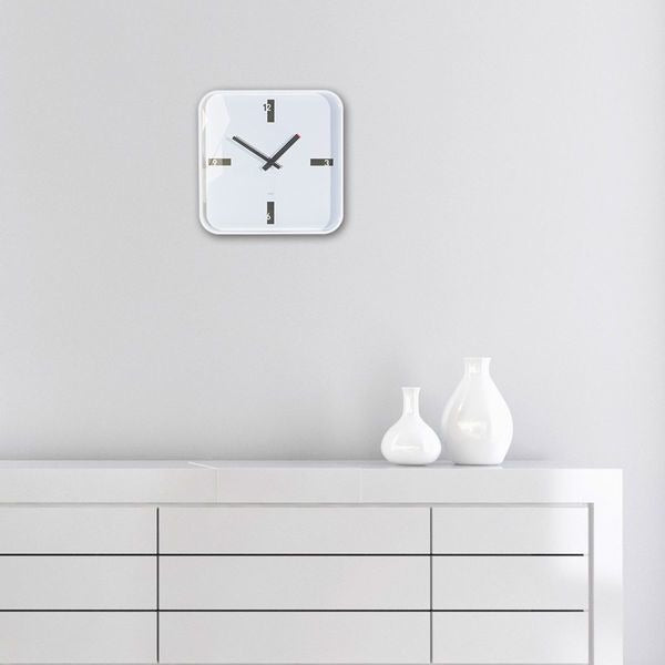 Sigel Sigel Si-Wu122 Wall Clock Artetempus Mezo White with Quartz timepiece