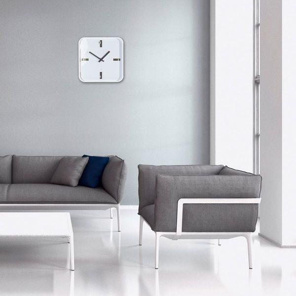 Sigel Sigel Si-Wu122 Wall Clock Artetempus Mezo White with Quartz timepiece