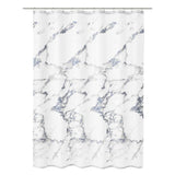 Little Wolke Little Wolke Shower Curtain Marble 180x200 cm blanc et gris