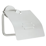 Little Wolke Little Wolke Toiletrol Holder With Lid Apollo Aluminum