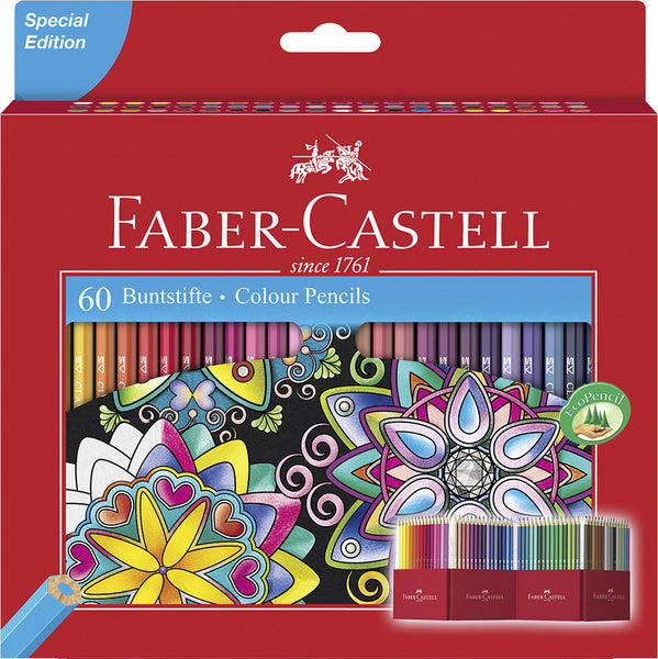 Faber Castell Faber Castell FC-111260 Farvet blyant Faber-Castell Castle Hexagonal Cardboard