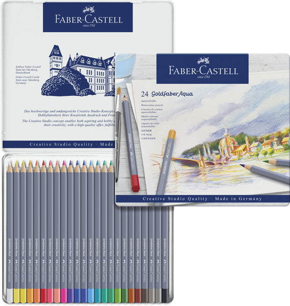 Faber Castell Faber Castell FC-114624 Aquarelololood Faber-Castell Goldfaber Penny 24 pezzi