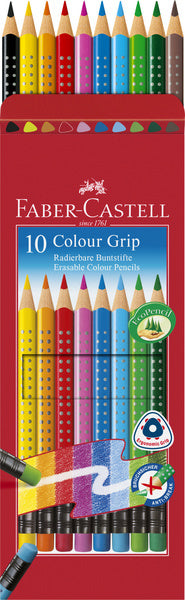 Faber Castell Faber Castell FC-116613 Pencil de color Faber-Castell Grip 2001 Punta agotable de 10 piezas