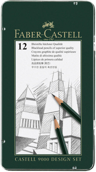 Faber Castell Faber Castell FC-119064 Pencil 9000 Design Set