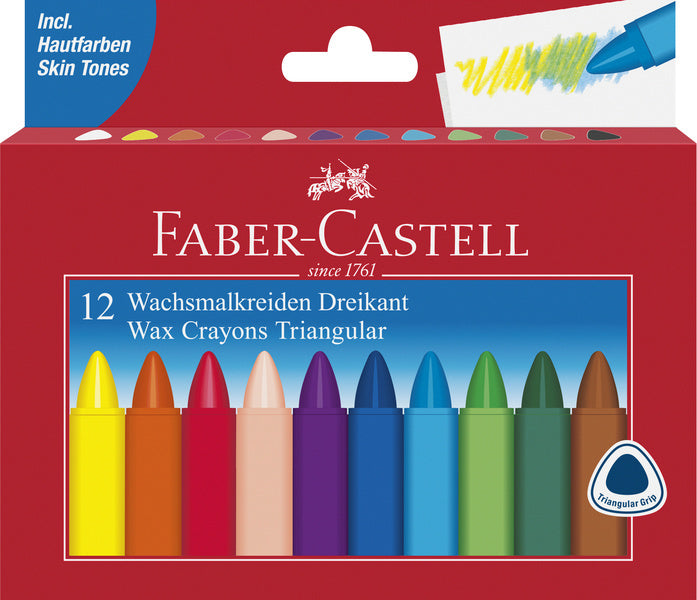 Faber Castell Faber Castell FC-120010 Waskrace Drugher 12 piezas