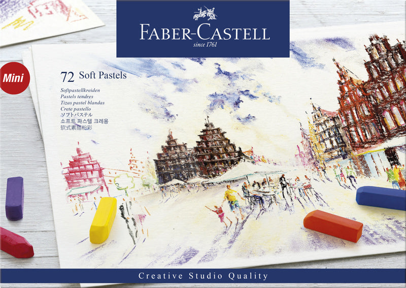 Faber Castell Faber Castell FC-128272 Pastelkrijt na polovici dolžine 72 kosov