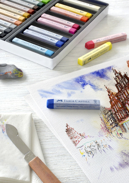 Faber Castell Faber Castell FC-128336 Pastelkrijt Studio Softpastel 36 Party Petrol