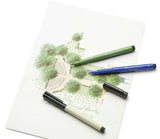 Faber Castell FC-167101 Segno Marker Faber-Castell Pitt Artist Pen Pendy a 4 pezzi Dark Seppia