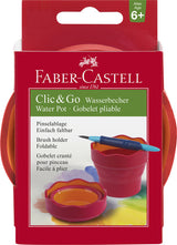 Faber Castell Faber Castell FC-181517 Watercup Clic Go Pink Orange