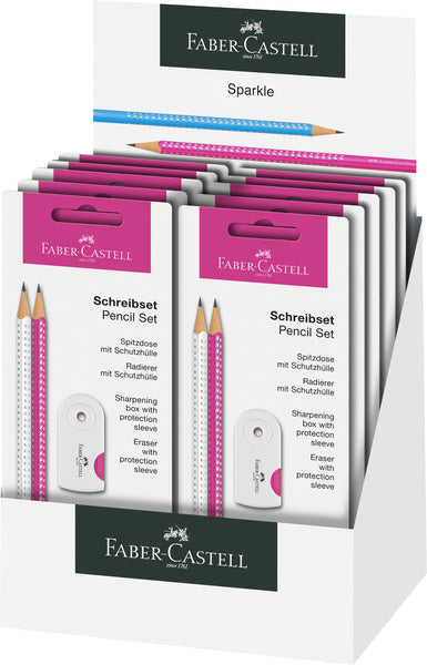 Faber Castell Faber Castell FC-218495 Writing set Faber-Castell Sparkle White Pink