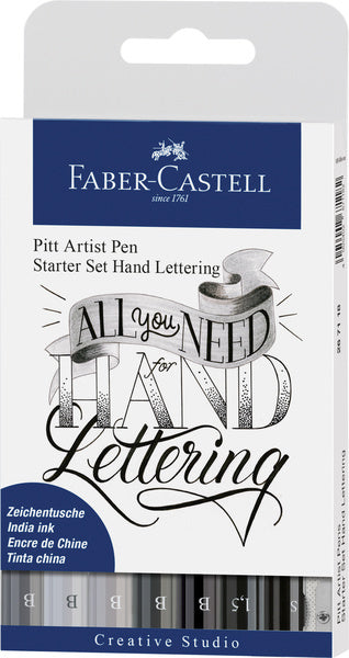 Faber Castell Faber Castell FC-267118 Oznaka znaka Faber-Castell Pitt Artist Pen Handletering 8-delna torbica