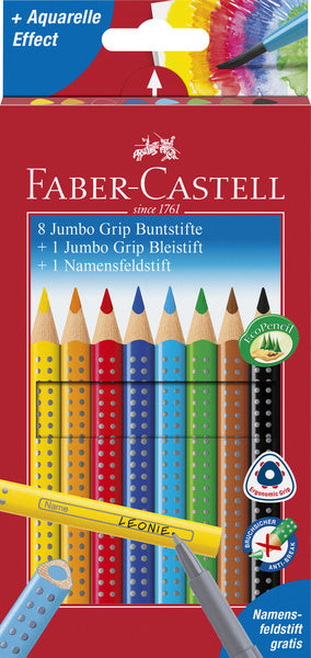 Faber Castell Faber Castell FC-280921 colored pencil Faber-Castell GRIP promotion set 8 + 1 + 1