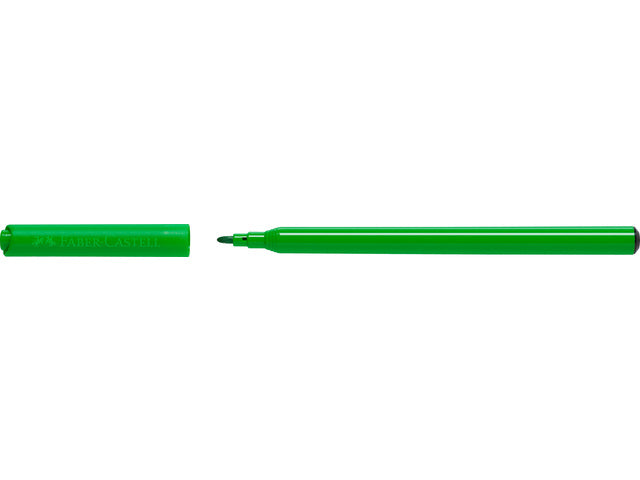 Faber Castell FC-554201 bolígrafo de fieltro de fieltro 12 piezas Bolsa de cartón lavable