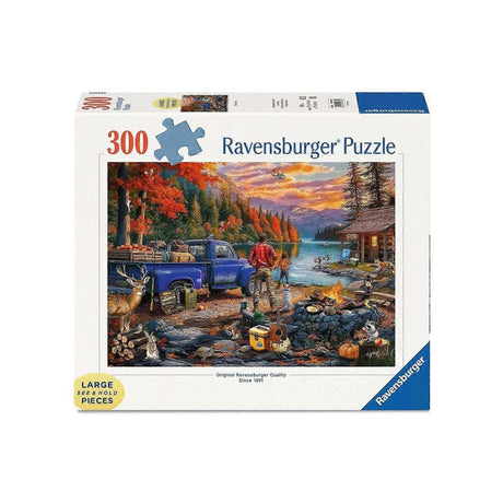 Ravensburger puzzle sunset lake 300db