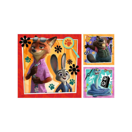 Ravensburger puzzle zootopia 2 3x49pcs