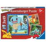 Ravensburger Pokémon: Charmander, Bulbasaur and Squirtle