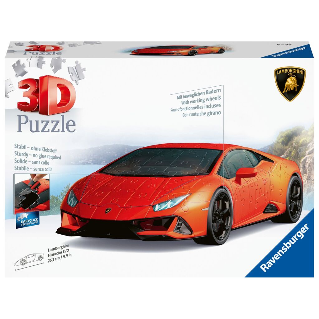 Ravensburger - 3D -puslespil - Lamborghini Huracan Evo