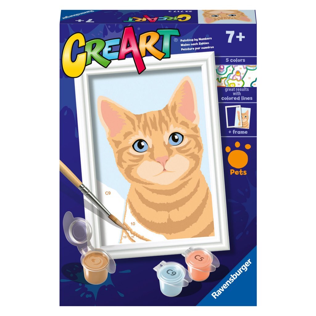 Ravensburger CreArt Schilderen op Nummer Rode Kater