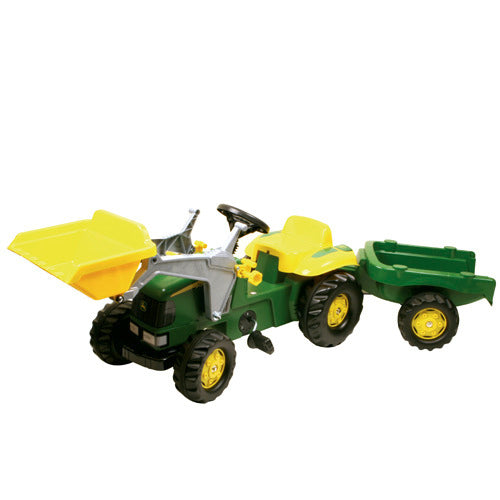 Traktor stopnišča Rolly Toys Rollykid John Deere Junior Green