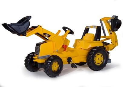 Rolly Toys Rolly Toys 813001 Rollyjunior Cat Tractor with charger and digger arm