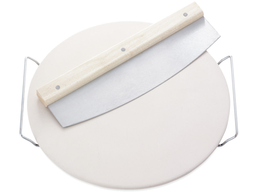 Leifheit 3159 Pizza Stone avec couteau