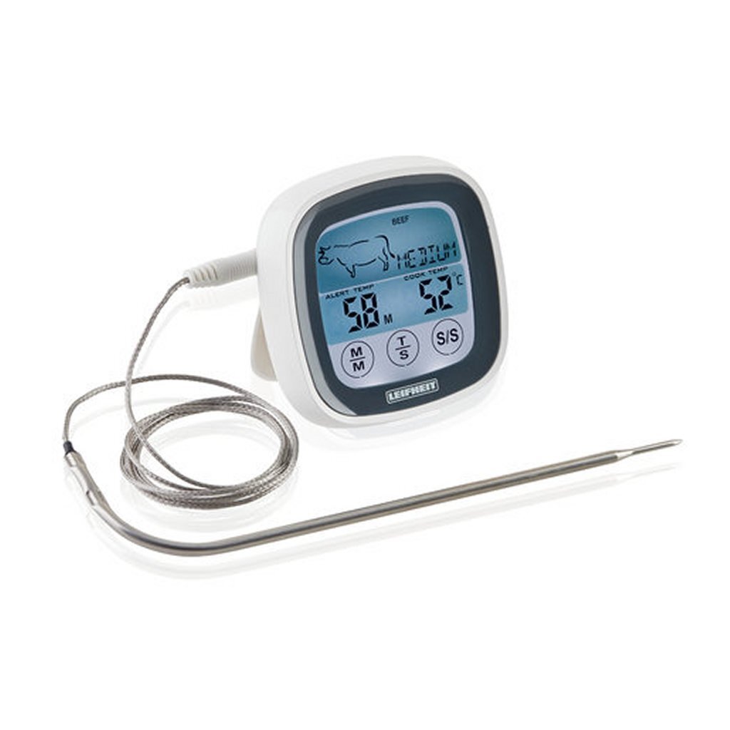 Leifheit Leifheit 3223 Digital ugn och BBQ -termometer White Grey