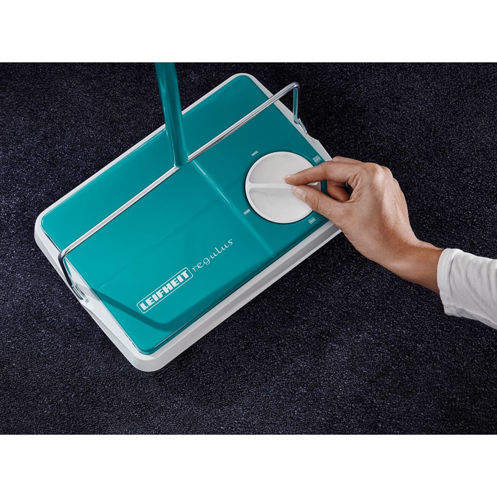 Leifheit Leifheit Carpet Sweeper Regulus turkis og hvid 11700