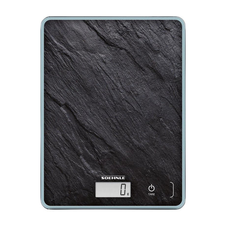 Leifheit Soehnle Kitchen Scale compact 300 slate look
