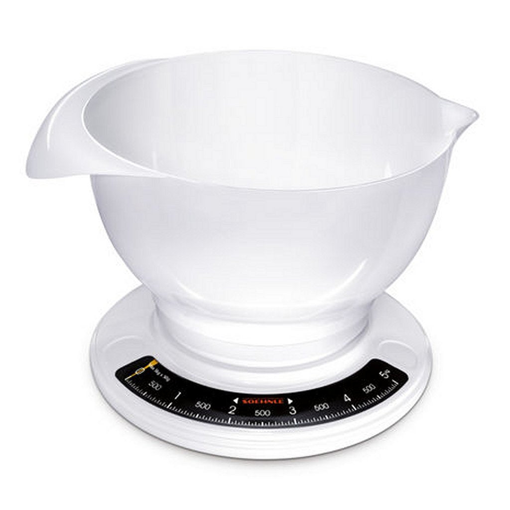 Soehnle Soehnle 65054 Culina Analog Kitchen Scale s míchací mísou 2.5L bílá