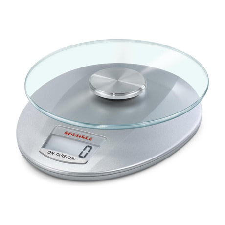 Soehnle Kichen Skala Roma - Digital - 1 Gramm genau - bis zu 5 kg - Sëlwer