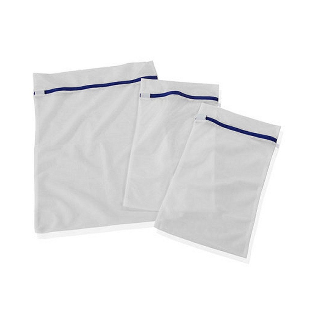 Leifheit 81726 bolsas de lavado 3 piezas azul blanco