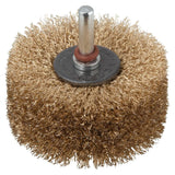 Wolfcraft Wolfcraft Grain Grain Brush 80 mm żółty