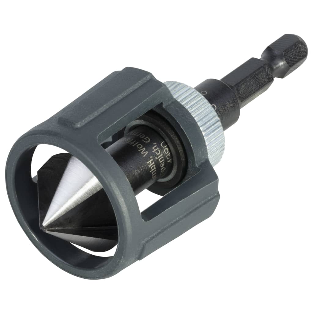 Wolfcraft wolfcraft galvan drill with adjustable depth stop hexagonal