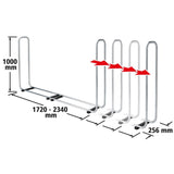 Wolfcraft Wolfcraft Stapelhulp per lo stoccaggio in legno 5122000