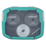 Wolfcraft Wolfcraft 3-part hole enlargement set for hole saws