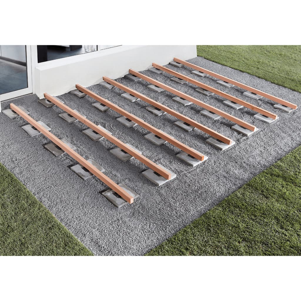 Wolfcraft Wolfcraft Tampons de support pour la pose terrasse 20 ST 6987000