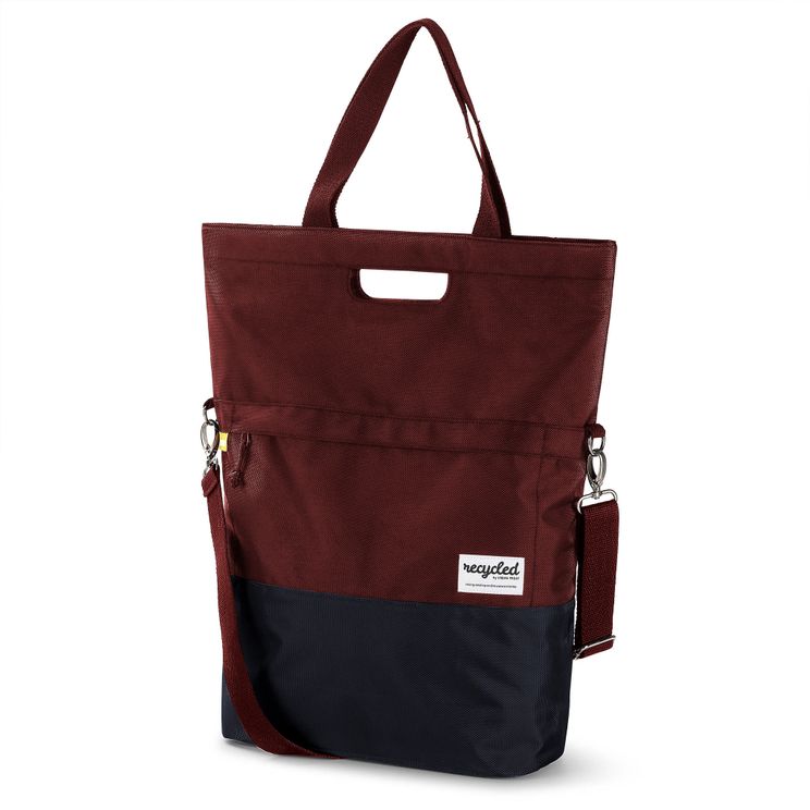 Shopper a prova urbano TAS 20L Red Grey riciclato