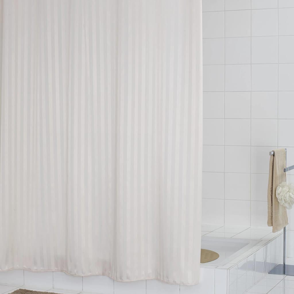 Ridder Ridder Shower Curtain Satin White 180x200 cm